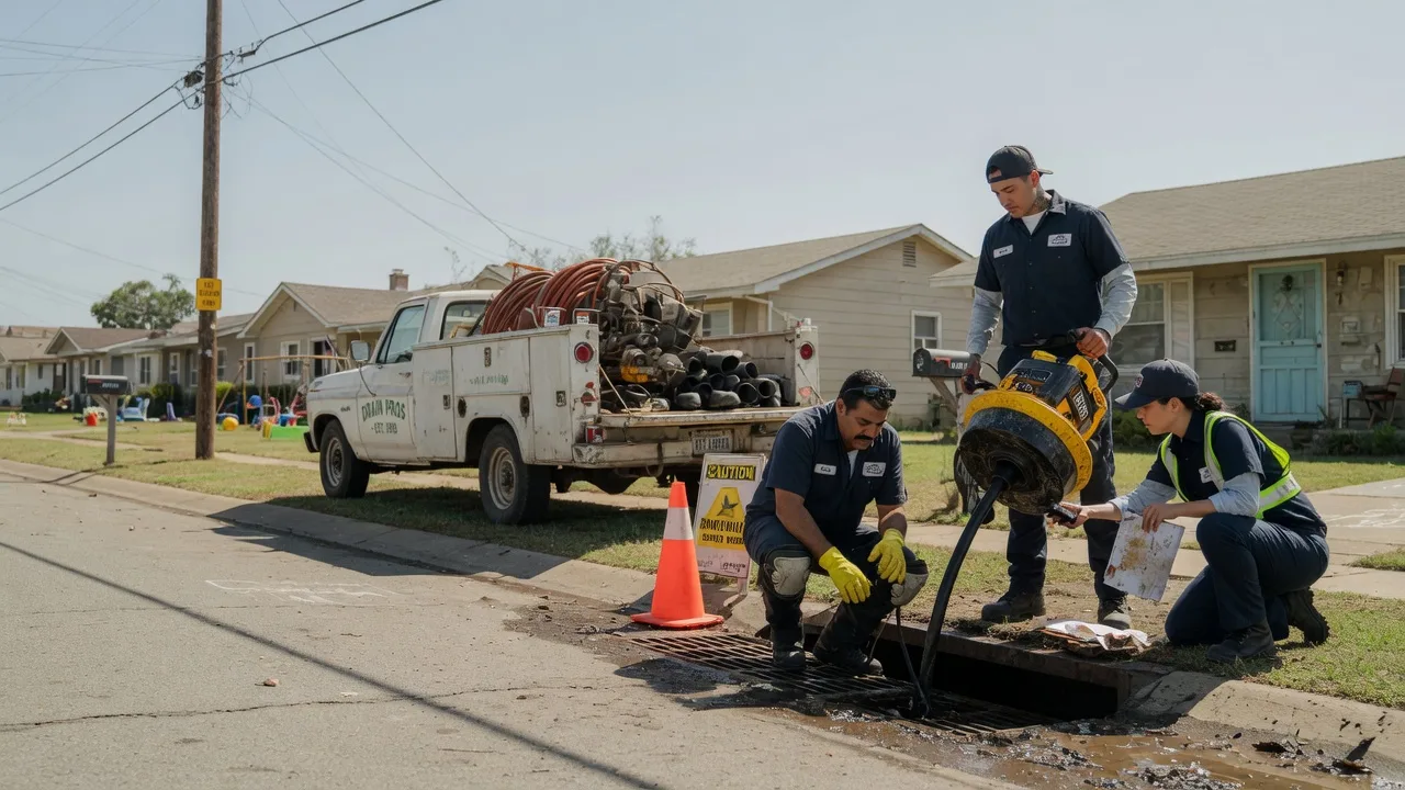 Drain Cleaning in Cookville, TX near me